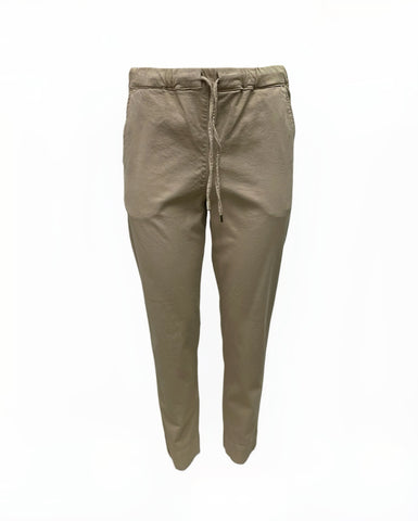 Max Mara Women's Camel Cubano Straight Jersey Pants NWT