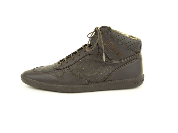 Schmoove Men's Leather Cup Mid Cut Sneakers