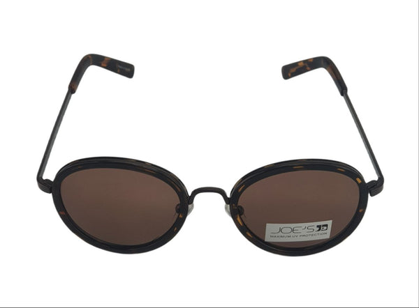 JOE'S JEANS Women's Dark Tortoise Round Shape Sunglasses #6002 One Size New