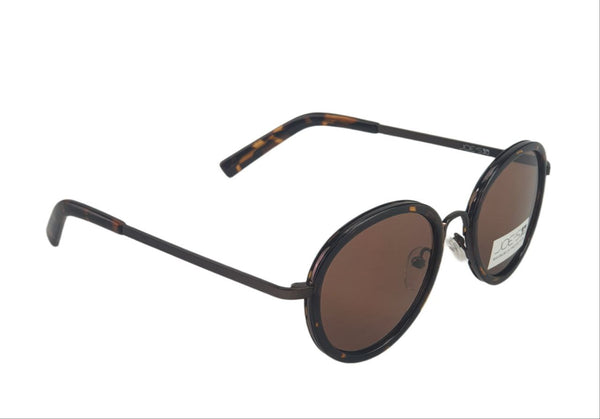 JOE'S JEANS Women's Dark Tortoise Round Shape Sunglasses #6002 One Size New