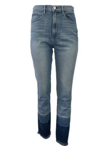 3X1 Women's Blue Assorted Croppped Jeans #DM300AST NWOTT