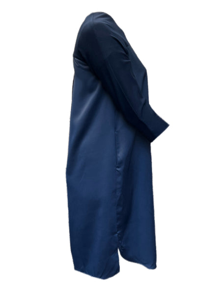 Marina Rinaldi Women's Navy Dadaismo Shift Dress NWT