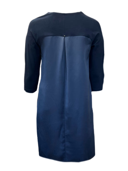 Marina Rinaldi Women's Navy Dadaismo Shift Dress NWT