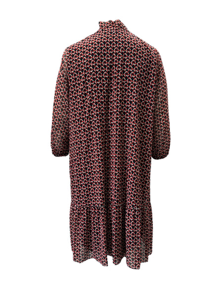 Marina Rinaldi Women's Black Dado Shift Dress NWT