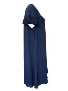 Marina Rinaldi Women's Navy Daino Pullover Shift Dress NWT