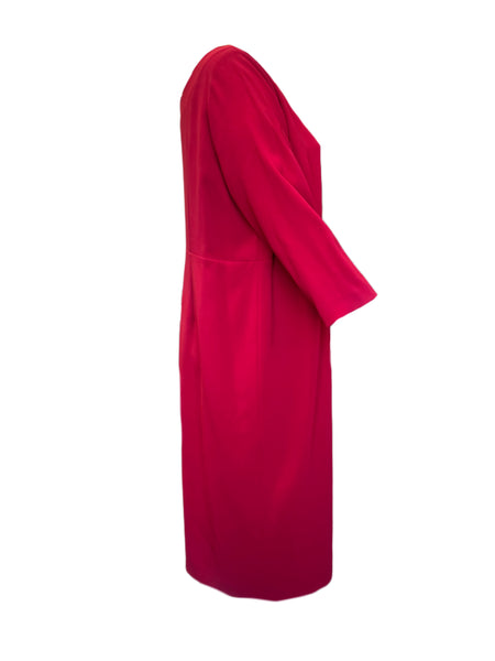 Marina Rinaldi Women's Red Daisy Shift Dress NWT