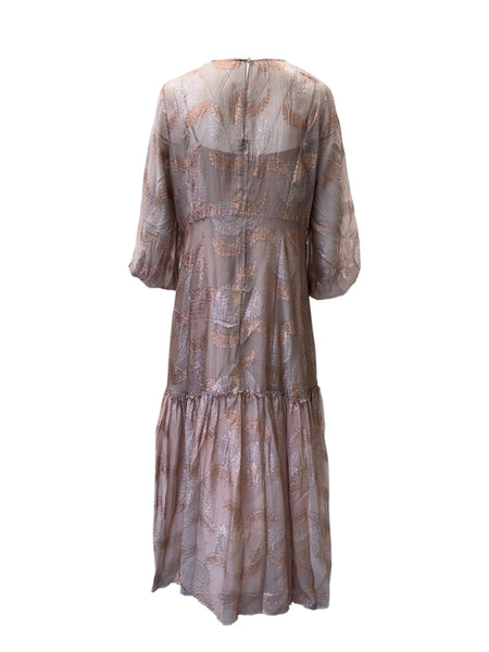 Marina Rinaldi Women's Beige Daisy Shift Dress NWT