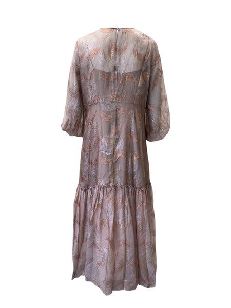 Marina Rinaldi Women's Beige Daisy Shift Dress NWT