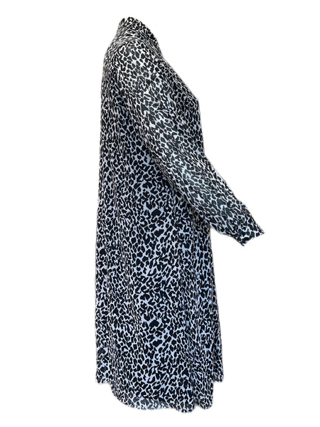 Marina Rinaldi Women's Nero Damiere Button Down A ine Dress Size 16W/25