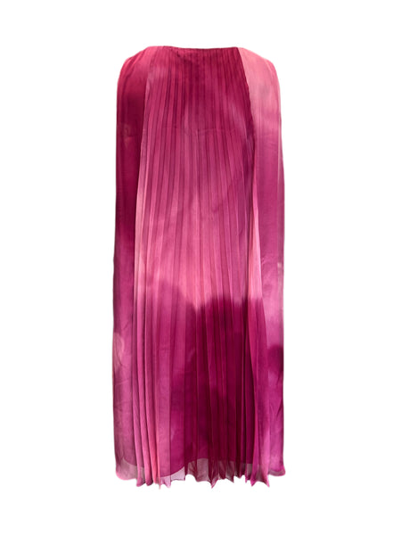 Marina Rinaldi Women's Pink Danubio Pleated A Line Dress Size 22W/31 NWT