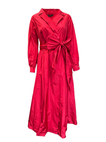 Marina Rinaldi Women's Red Danzare Maxi Dress NWT