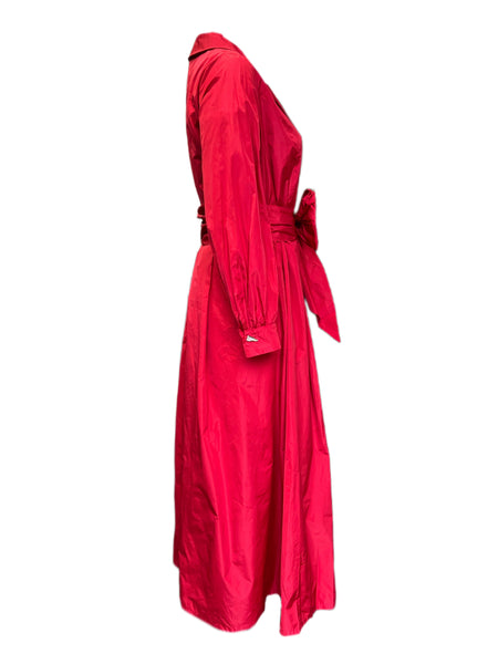 Marina Rinaldi Women's Red Danzare Maxi Dress NWT