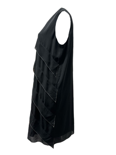 Marina Rinaldi Women's Nero Daria Shift Dress NWT