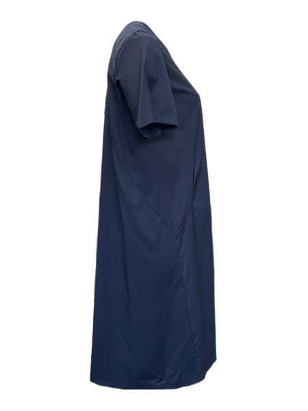 Marina Rinaldi Women's Navy Darwin Pullover Shift Dress NWT