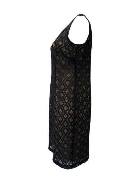 Marina Rinaldi Women's Black Dattero Shift Dress NWT