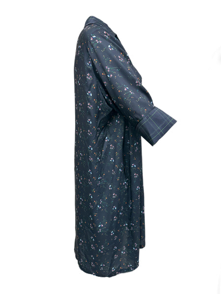 Marina Rinaldi Women's Blue Davanti Shift Dress NWT