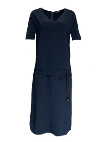Max Mara Women's Navy Dayd Shift Dress Size S NWT