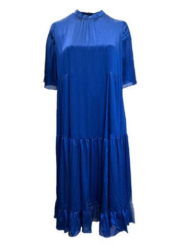 Marina Rinaldi Women's Navy Decibel Maxi Dress Size 18W/27 NWT