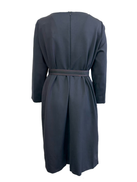 Marina Rinaldi Women's Black Decibel Shift Dress NWT