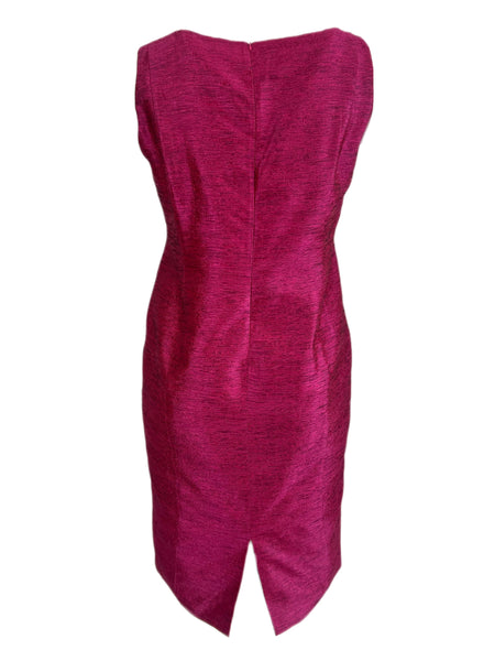 Marina Rinaldi Women's Red Decidere Sleeveless Sheath Dress NWT