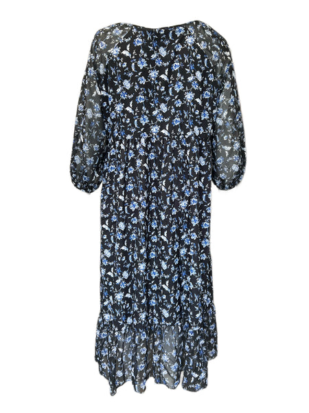 Marina Rinaldi Women's Nero Decina Maxi Dress Size 20W/29 NWT