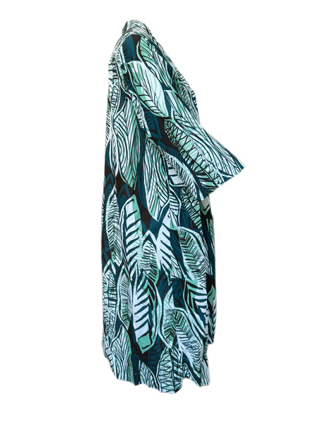 Marina Rinaldi Women's Green Dedicare Button Down Shirt Dress Size 24W/33