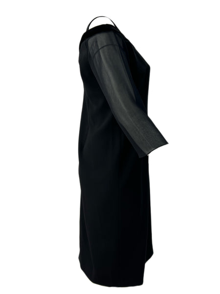 Marina Rinaldi Women's Black Dedotto Cold Shoulder Dress NWT