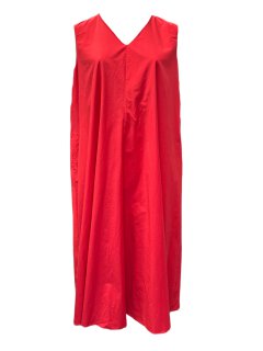 Marina Rinaldi Women's Red Dedurre Pullover Shift Dress NWT