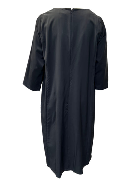 Marina Rinaldi Women's Black Delta Shift Dress NWT