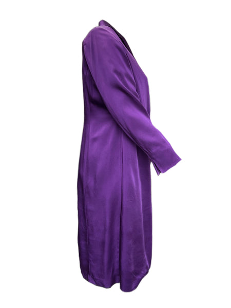 Marina Rinaldi Women's Purple Denise Wrap Dress NWT