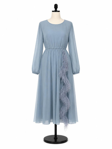 Marina Rinaldi Women's Blue Denotare Shift Dress NWT