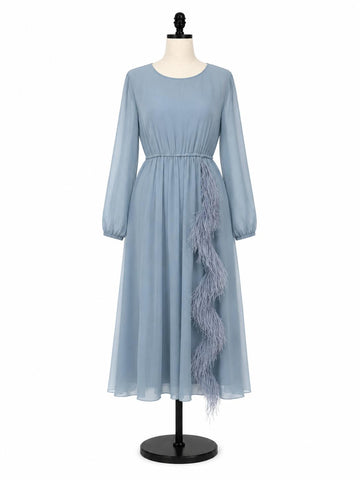 Marina Rinaldi Women's Blue Denotare Shift Dress NWT