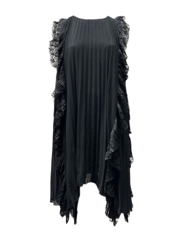 Marina Rinaldi Women's Black Depliant Maxi Dress NWT