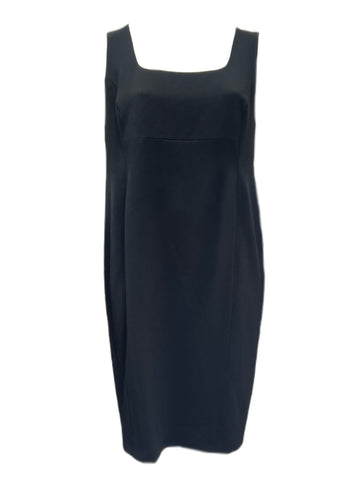 Marina Rinaldi Women's Black Designer Sheath Dress Size 20W/29 NWT