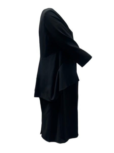 Marina Rinaldi Women's Black Desire Sheath Dress Size 22W/31 NWT