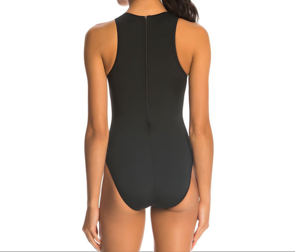 TYR Women's Black Water Polo Destroyer One Piece Swimsuit #WWD6A 26 NWT
