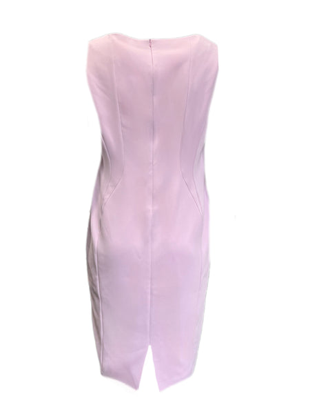 Marina Rinaldi Women's Pink Desto Sleeveless Sheath Dress NWT