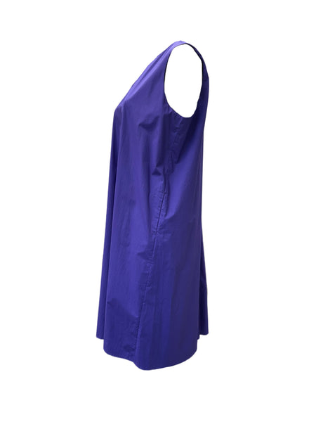 Marina Rinaldi Women's Purple Dettato Shift Dress NWT