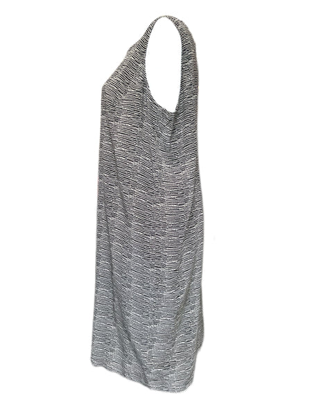 Marina Rinaldi Women's Brown Detector Sleeveless Silk Sheath Dress NWT