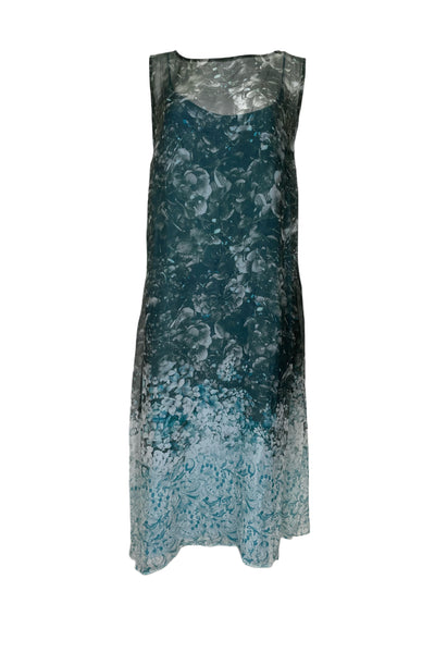 Marina Rinaldi Women's Green Dialogo Shift Dress NWT