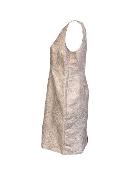 Marina Rinaldi Women's Cipria Diametro Sleeveless Shift Dress NWT