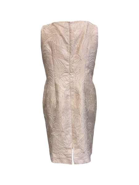 Marina Rinaldi Women's Cipria Diametro Sleeveless Shift Dress NWT