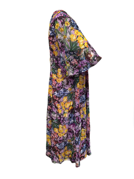 Marina Rinaldi Women's Purple Diapason Shift Dress NWT