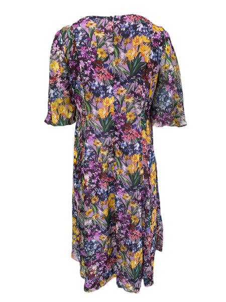 Marina Rinaldi Women's Purple Diapason Shift Dress NWT