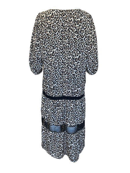 Marina Rinaldi Women's Brown Diario Maxi Dress NWT