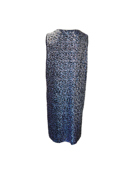 Marina Rinaldi Women's Black Diedro Shift Dress Size 20W/29 NWT
