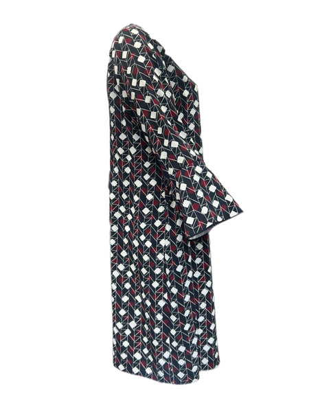 Marina Rinaldi Women's Black Diesis Zipper Closure Shift Dress NWT