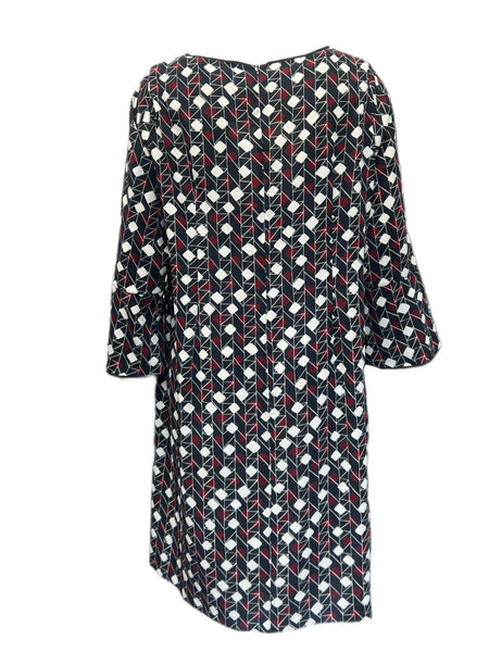 Marina Rinaldi Women's Black Diesis Zipper Closure Shift Dress NWT