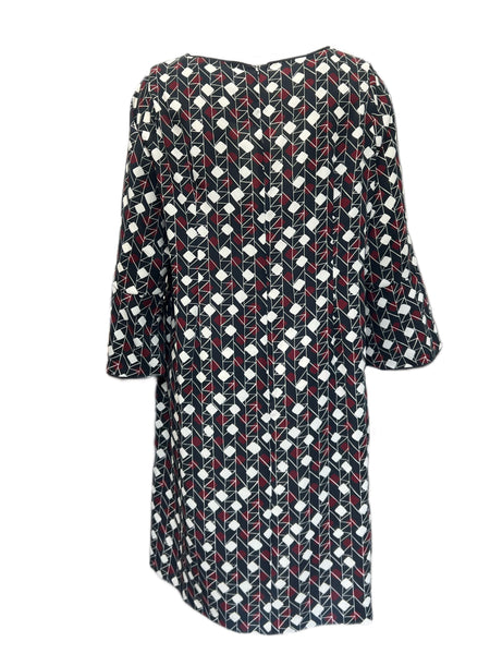 Marina Rinaldi Women's Black Diesis Zipper Closure Shift Dress NWT