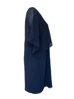 Marina Rinaldi Women's Navy Diga Pullover Shift Dress NWT